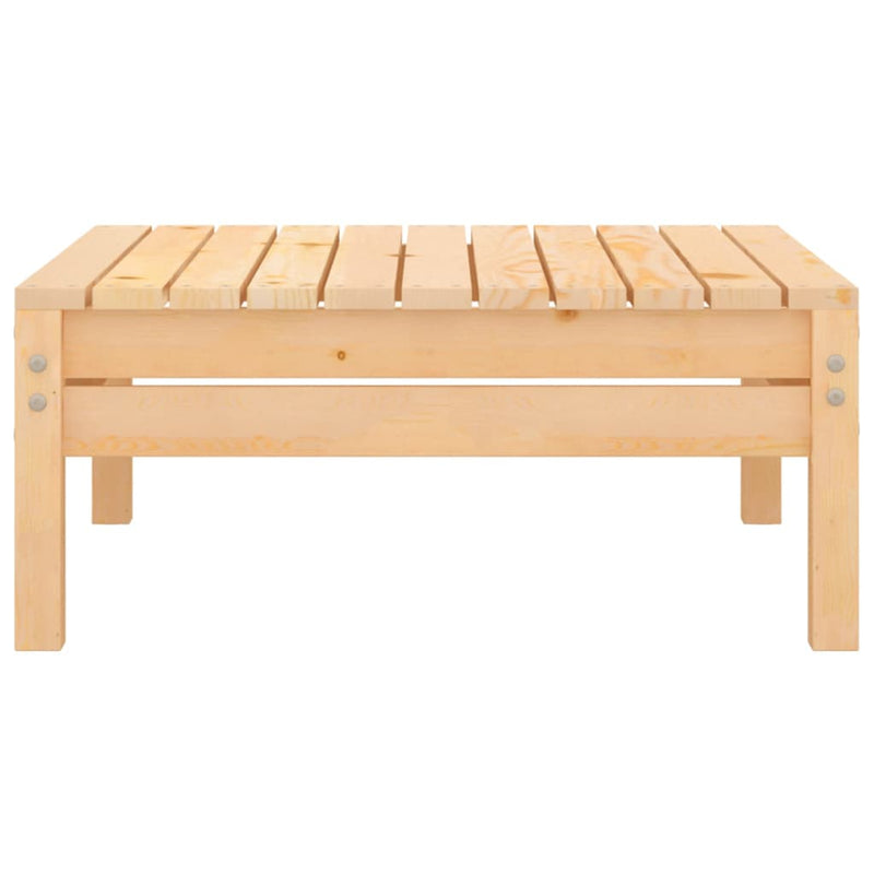 vidaXL 4 Piece Garden Lounge Set Solid Wood Pine