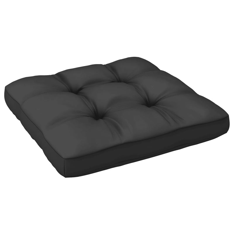vidaXL 6 Piece Garden Lounge Set with Anthracite Cushions Pinewood