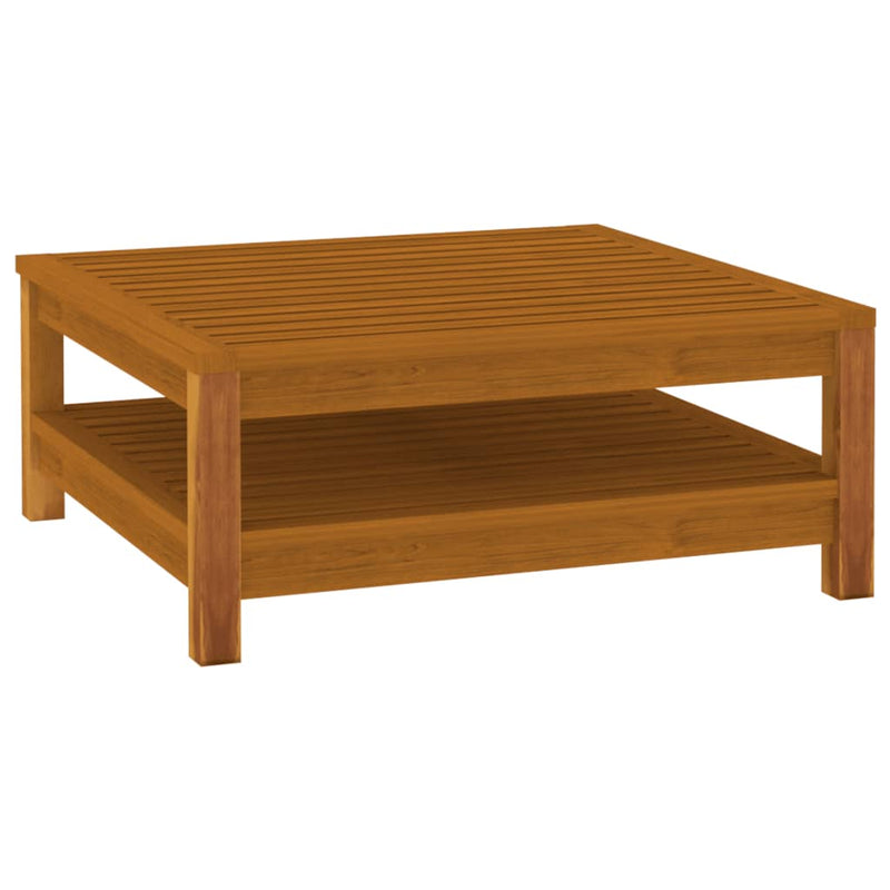 vidaXL 5 Piece Garden Lounge Set with Cushion Solid Acacia Wood