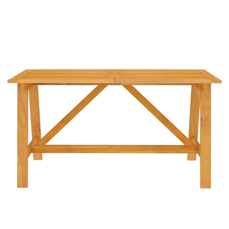 vidaXL 5 Piece Garden Dining Set Solid Wood Acacia