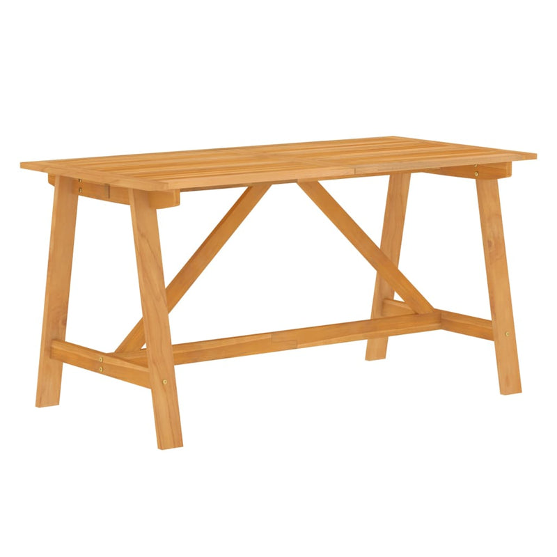 vidaXL 7 Piece Garden Dining Set Solid Wood Acacia