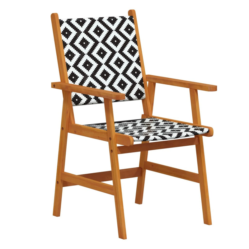 vidaXL 7 Piece Garden Dining Set Solid Wood Acacia