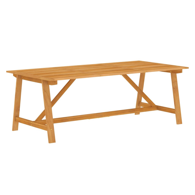 vidaXL 7 Piece Garden Dining Set Solid Wood Acacia