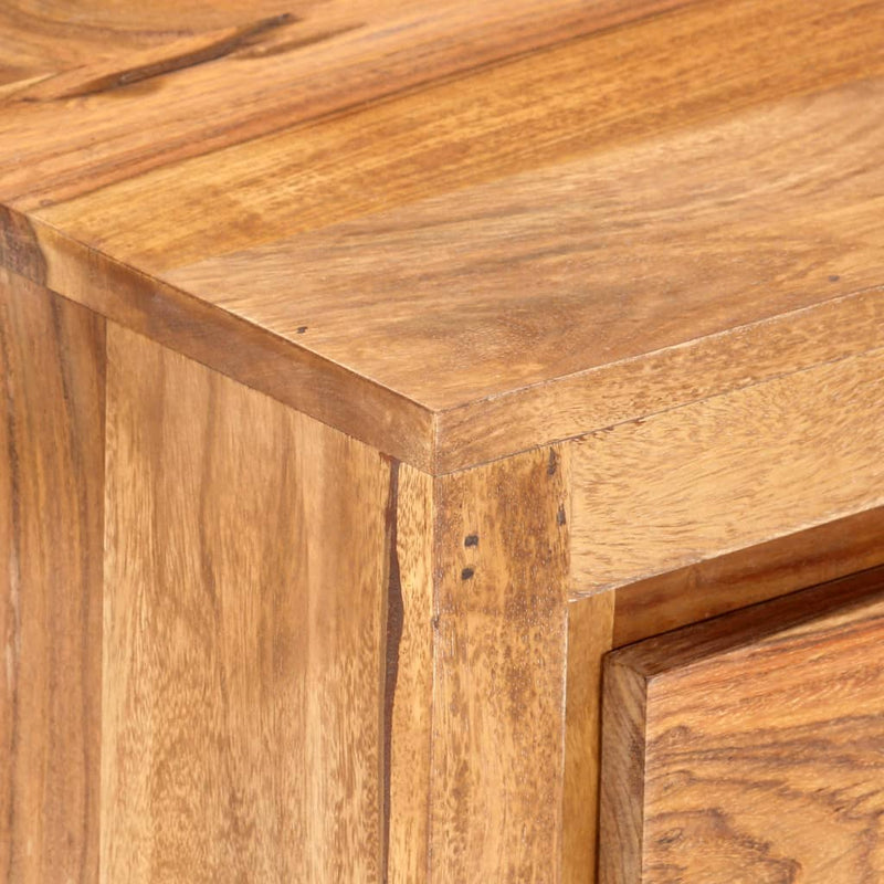 vidaXL Drawer Cabinet 60x33x75 cm Solid Wood Acacia