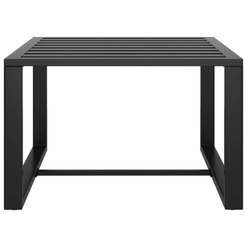 vidaXL 3 Piece Garden Sofa Set with Cushions Aluminium Anthracite