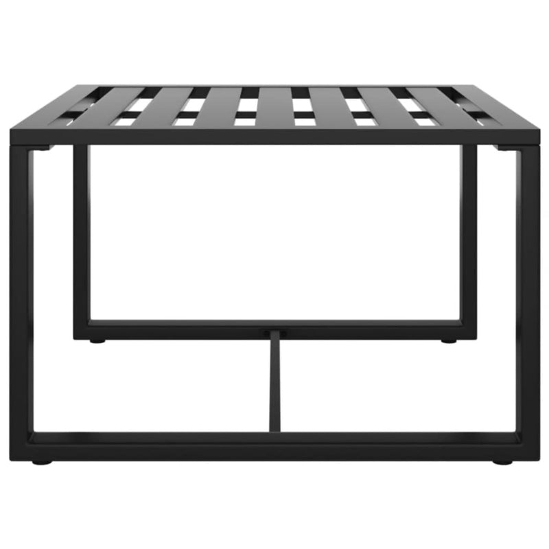 vidaXL 3 Piece Garden Sofa Set with Cushions Aluminium Anthracite