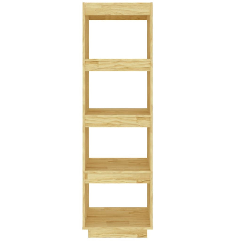 vidaXL Book Cabinet/Room Divider 40x35x135 cm Solid Pinewood