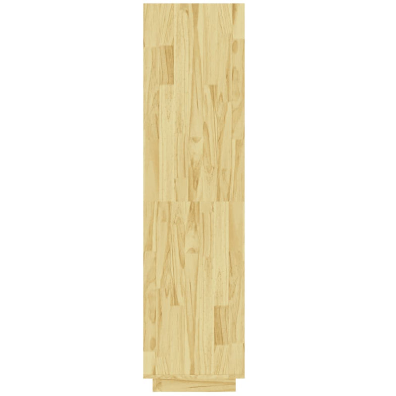vidaXL Book Cabinet/Room Divider 40x35x135 cm Solid Pinewood