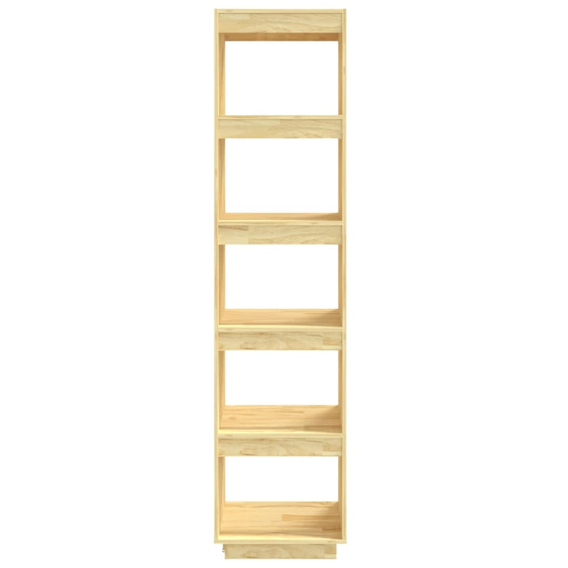 vidaXL Book Cabinet/Room Divider 40x35x167 cm Solid Pinewood