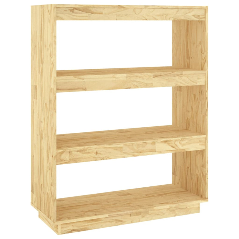 vidaXL Book Cabinet/Room Divider 80x35x103 cm Solid Pinewood