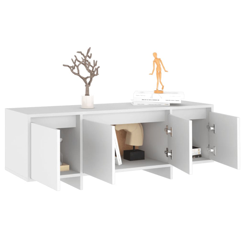 vidaXL TV Cabinet White 120x30x40.5 cm Engineered Wood