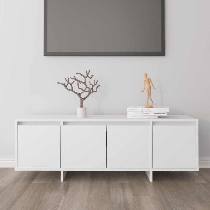 vidaXL TV Cabinet White 120x30x40.5 cm Engineered Wood