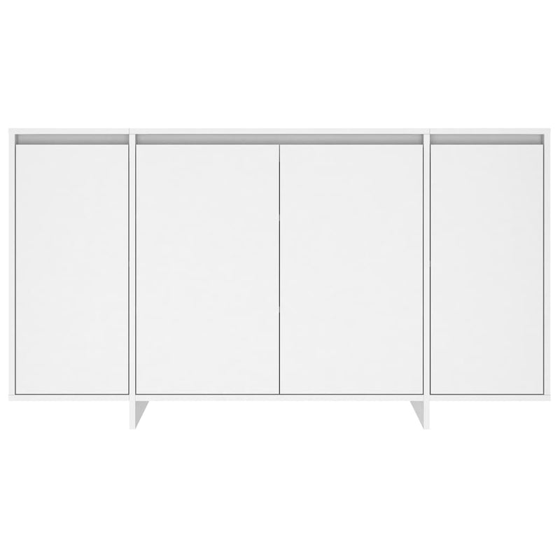 vidaXL Sideboard White 135x41x75 cm Engineered Wood