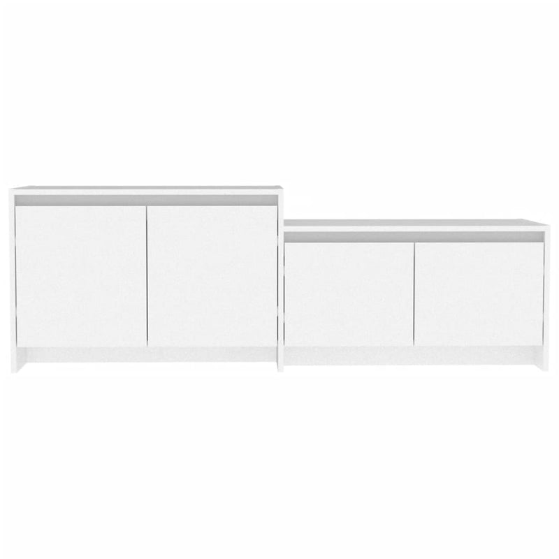 vidaXL TV Cabinet White 146.5x35x50 cm Engineered Wood