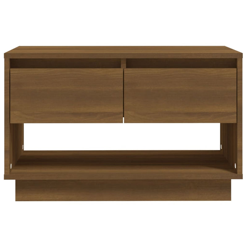 vidaXL TV Cabinet Brown Oak 70x41x44 cm Engineered Wood