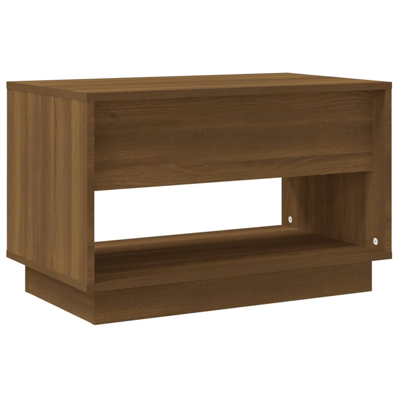 vidaXL TV Cabinet Brown Oak 70x41x44 cm Engineered Wood