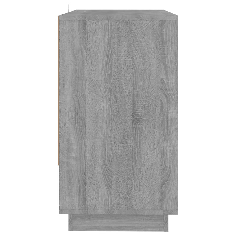 vidaXL Sideboard Grey Sonoma 70x41x75 cm Engineered Wood