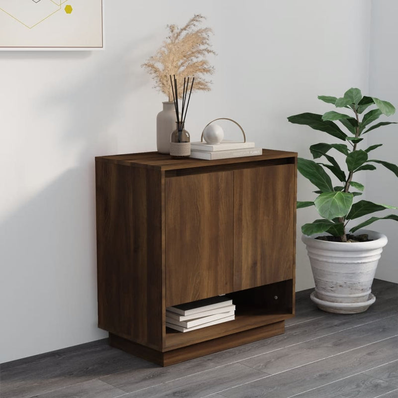 Sideboard Brown Oak 70x41x75 cm Engineered Wood