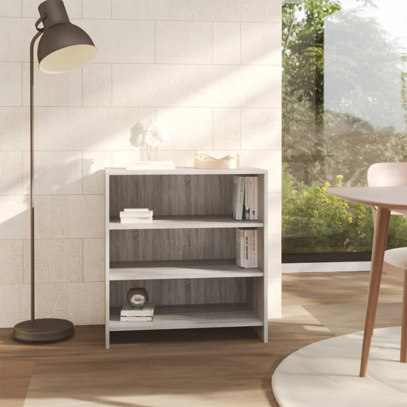 vidaXL Sideboard Grey Sonoma 70x40.5x75 cm Engineered Wood