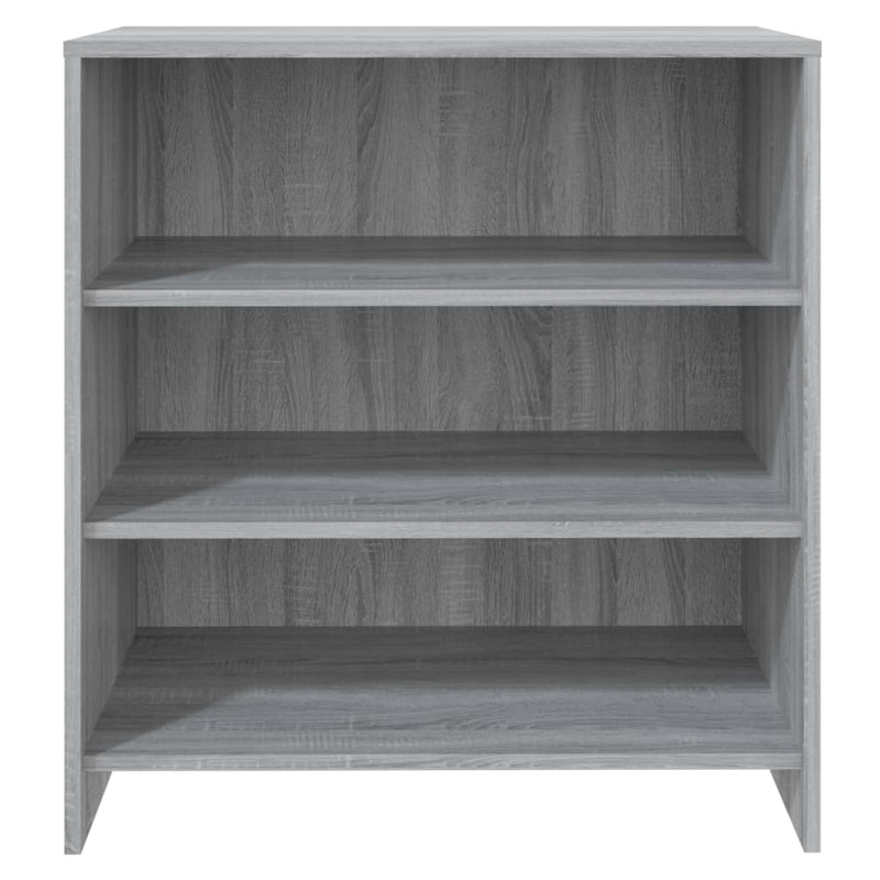 vidaXL Sideboard Grey Sonoma 70x40.5x75 cm Engineered Wood