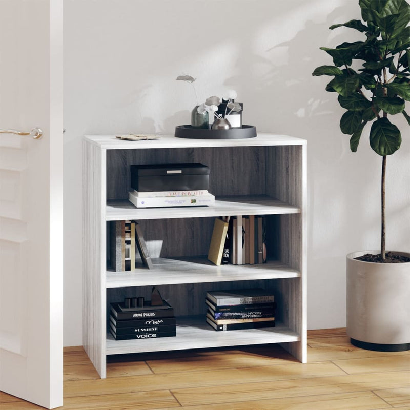 vidaXL Sideboard Grey Sonoma 70x40.5x75 cm Engineered Wood