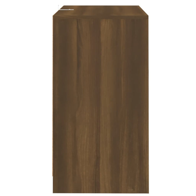 vidaXL Sideboard Brown Oak 70x41x75 cm Engineered Wood