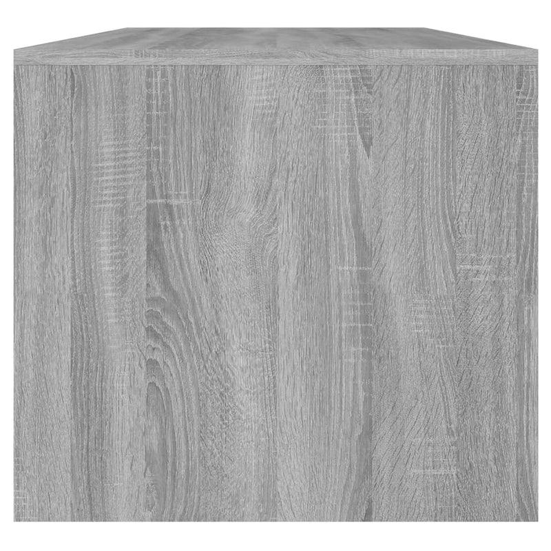 vidaXL Coffee Table Grey Sonoma 102x50x45 cm Engineered Wood