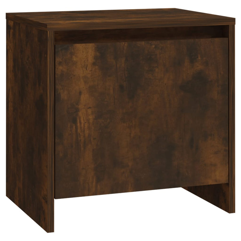 vidaXL Bedside Cabinets 2 pcs Smoked Oak 45x34x44.5 cm Engineered Wood