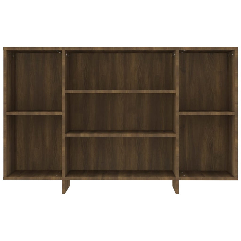 vidaXL Sideboard Brown Oak 120x30x75 cm Engineered Wood