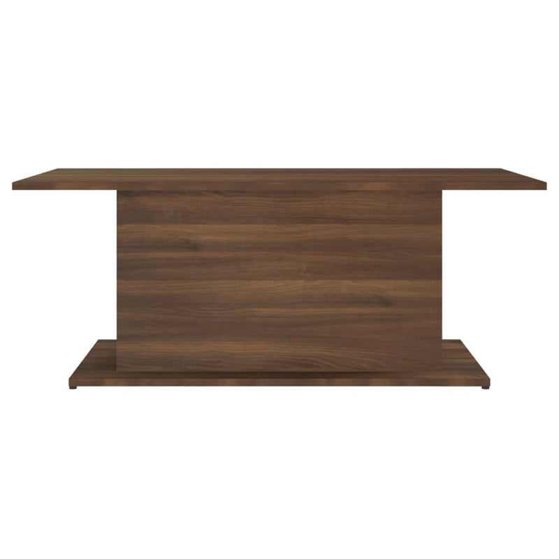 vidaXL Coffee Table Brown Oak 102x55.5x40 cm Engineered Wood
