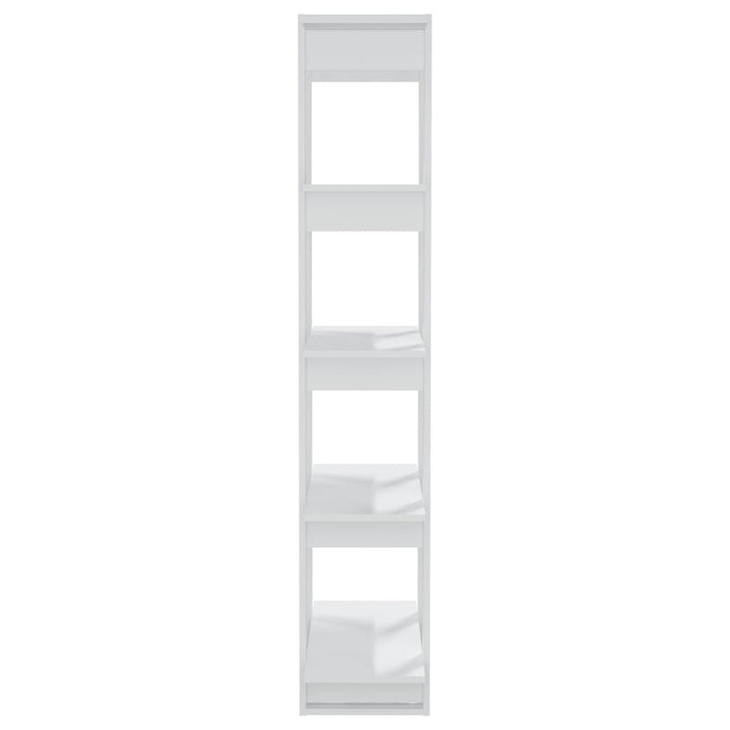 vidaXL Book Cabinet/Room Divider White 80x30x160 cm Engineered Wood