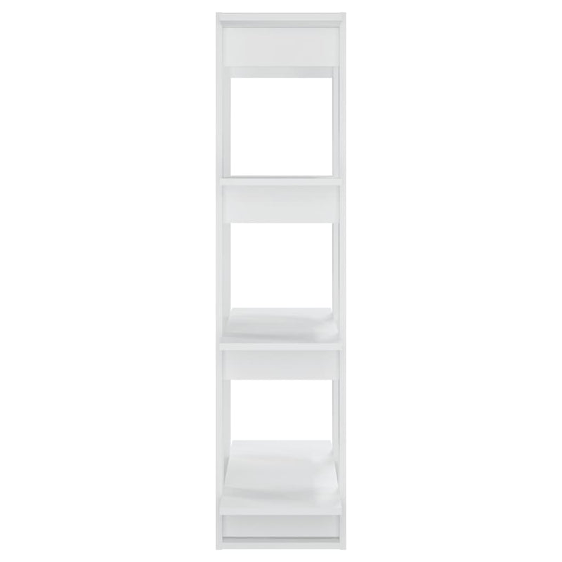 vidaXL Book Cabinet/Room Divider White 80x30x123.5 cm
