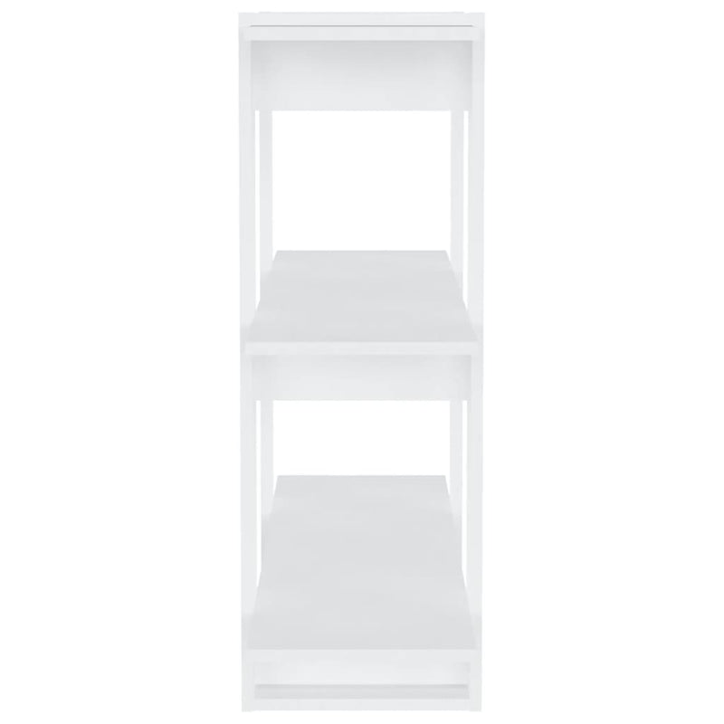 vidaXL Book Cabinet/Room Divider White 80x30x87 cm
