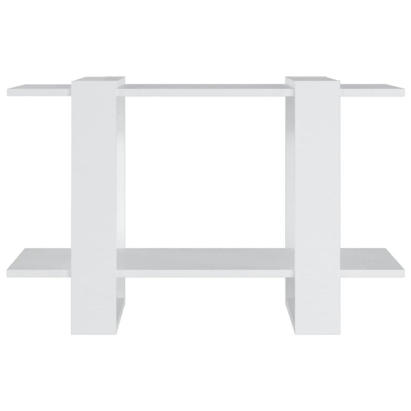 vidaXL Book Cabinet/Room Divider White 80x30x51 cm