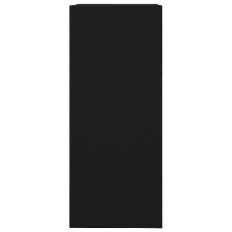 vidaXL Book Cabinet/Room Divider Black 40x30x72 cm