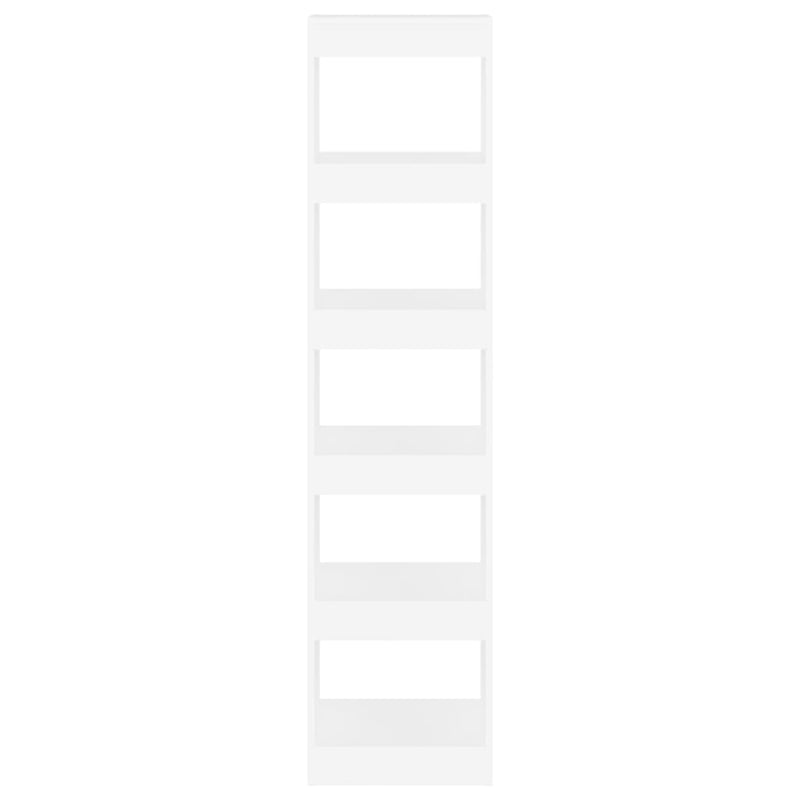 vidaXL Book Cabinet/Room Divider White 40x30x166 cm