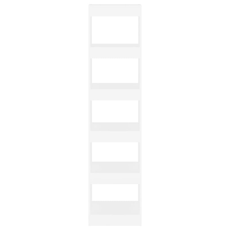 vidaXL Book Cabinet/Room Divider White 40x30x166 cm