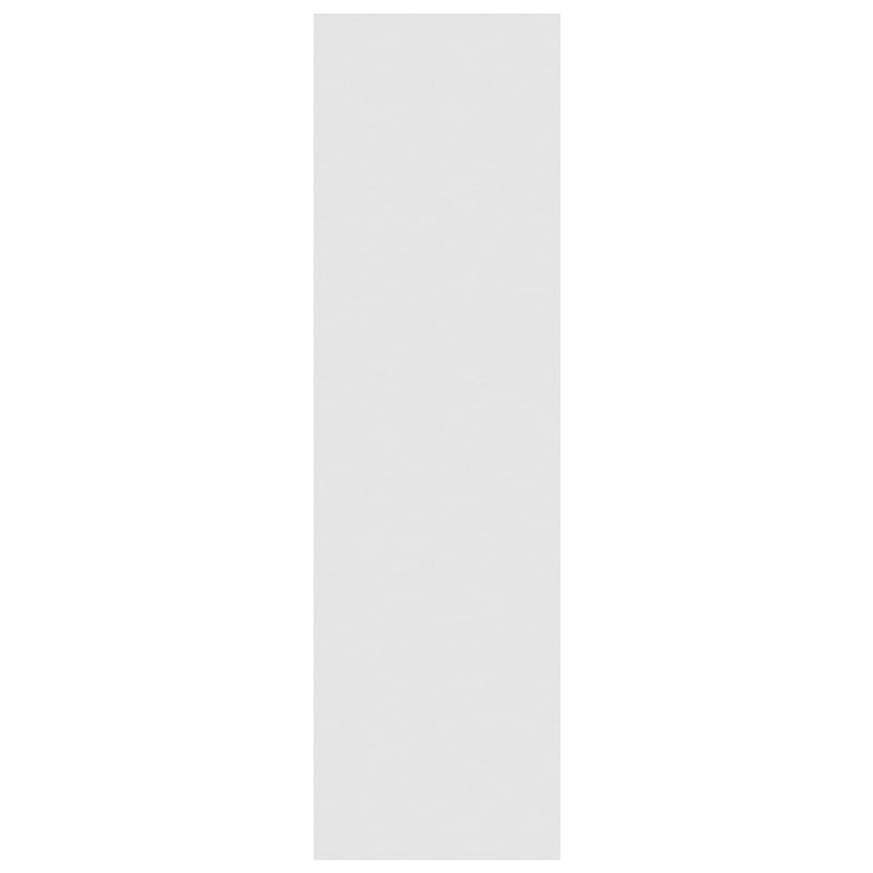 vidaXL Book Cabinet/Room Divider High Gloss White 60x30x103 cm Engineered Wood