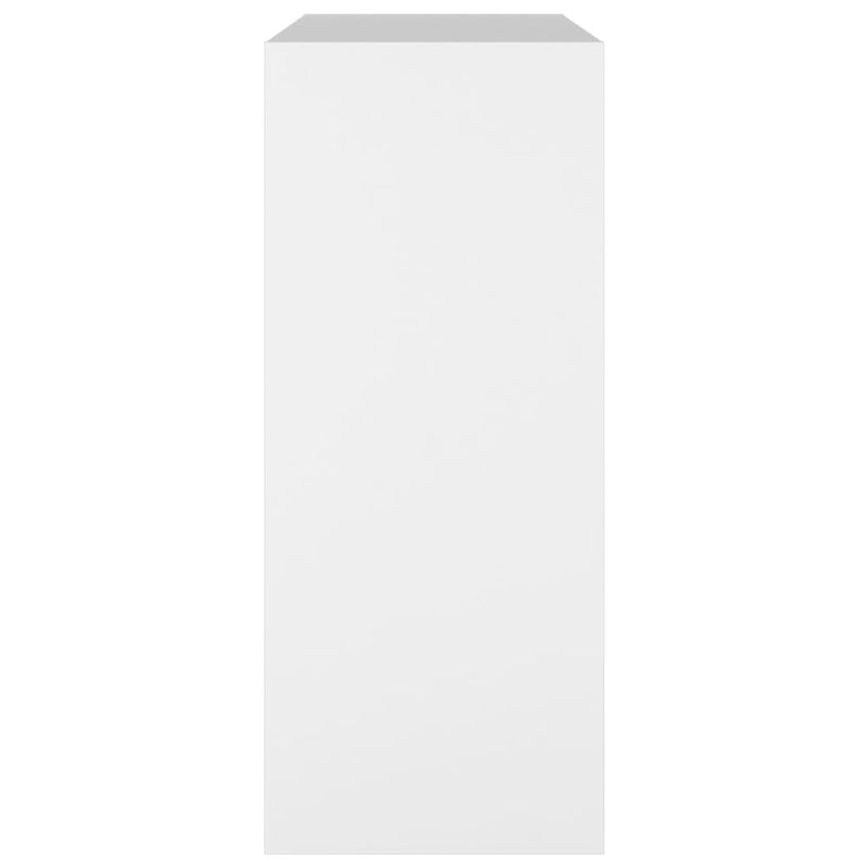 vidaXL Book Cabinet/Room Divider White 80x30x72 cm