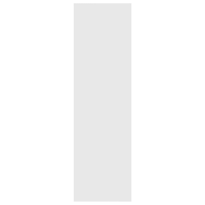 vidaXL Book Cabinet/Room Divider High Gloss White 80x30x103 cm Engineered wood