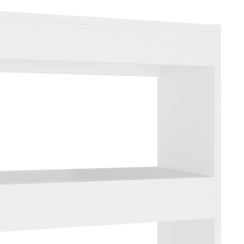 vidaXL Book Cabinet/Room Divider White 100x30x135 cm