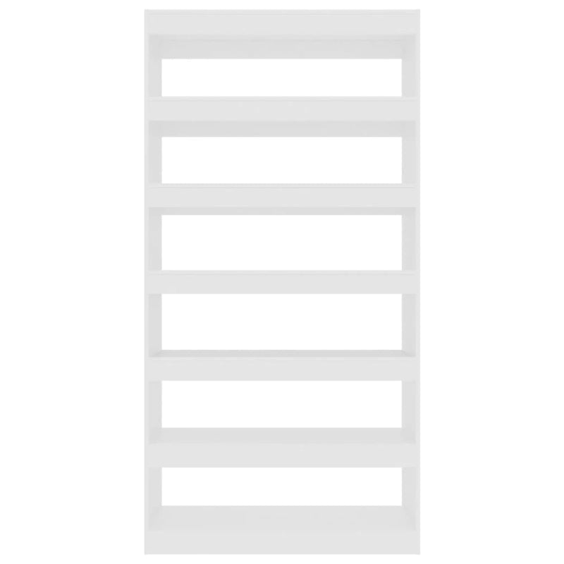 vidaXL Book Cabinet/Room Divider White 100x30x198 cm Engineered wood