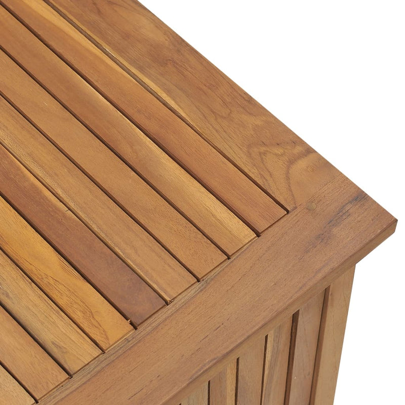 vidaXL Garden Box 114x50x58 cm Solid Wood Teak