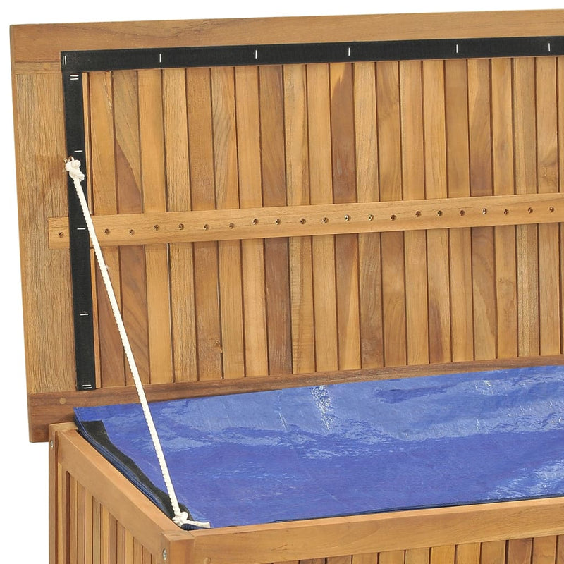 vidaXL Garden Box 114x50x58 cm Solid Wood Teak