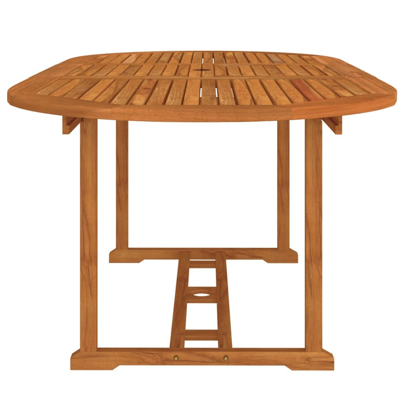 vidaXL Garden Table 200x100x75 cm Solid Wood Eucalyptus