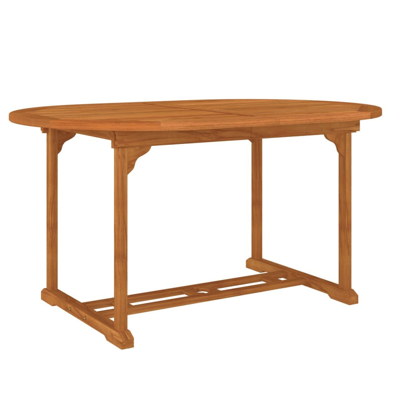 vidaXL Garden Table 200x100x75 cm Solid Wood Eucalyptus