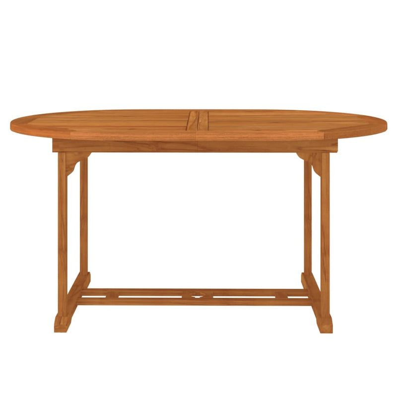 vidaXL Garden Table 200x100x75 cm Solid Wood Eucalyptus