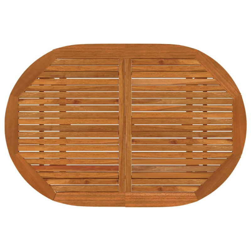 vidaXL Garden Table 200x100x75 cm Solid Wood Eucalyptus