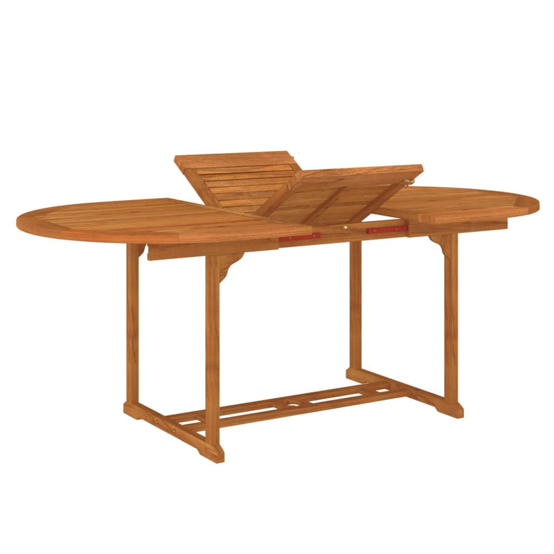 vidaXL Garden Table 200x100x75 cm Solid Wood Eucalyptus