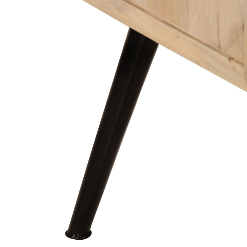 vidaXL Coffee Table 95x40x45 cm Solid Wood Mango